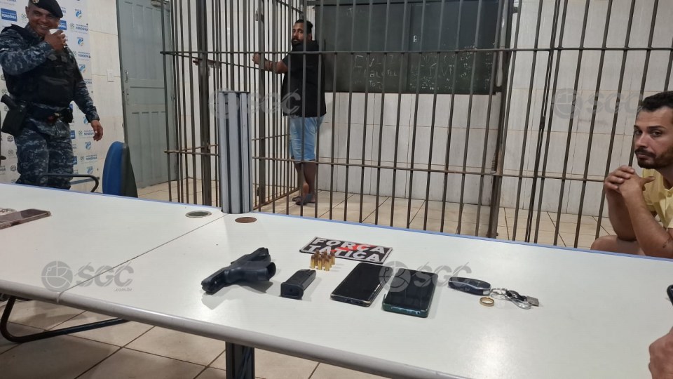 Motorista de app é preso com pistola 9mm em Porto Velho